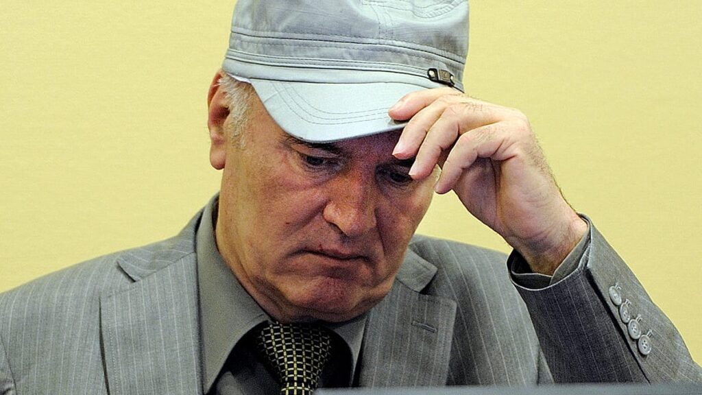 Convicted Bosnian Serb war criminal Ratko Mladić dies in Hague prison