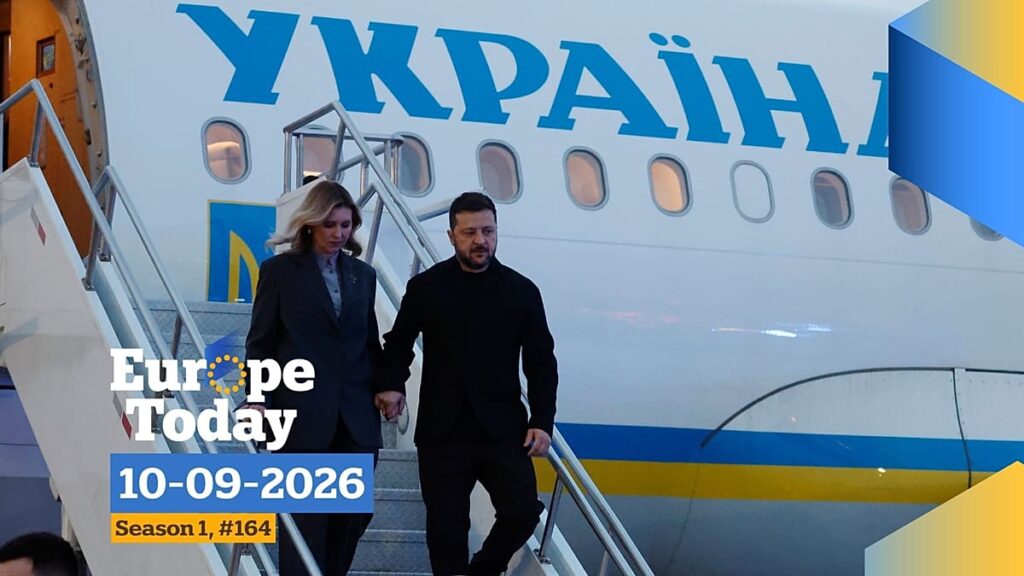 Drone nearly hits Zelensky’s plane as Riga debates Russia threat