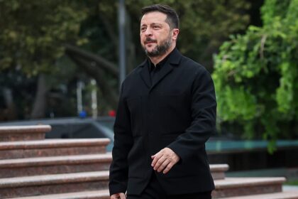 Zelenskyy’s plane ‘almost hit’ by drone en route to Oslo