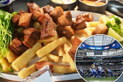 SoFi Stadium unveils insane new NFL menu with caviar dip and brisket