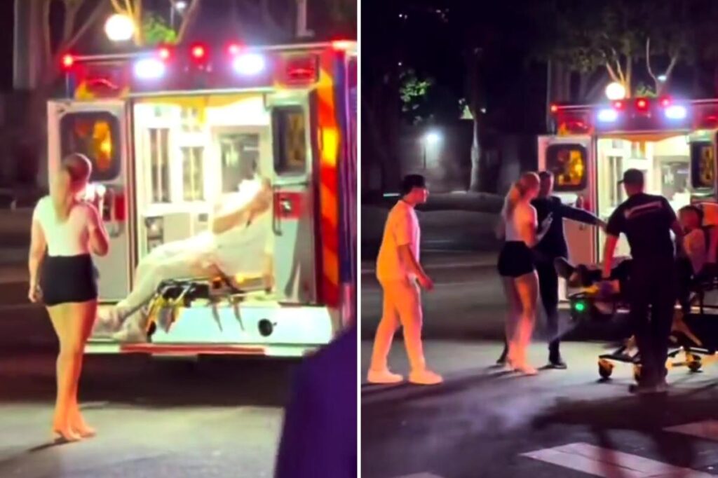 Viral content culture reaches ‘peak influencer dystopia’ as pair allegedly blocks ambulance for clicks