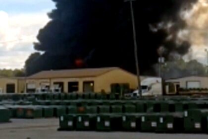 Massive chemical fire erupts at electrical transformer plant in Mississippi, forcing evacuation