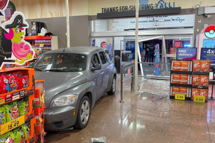 Texas man arrested after ‘intentionally’ crashing into a closed Kroger to use bathroom: cops