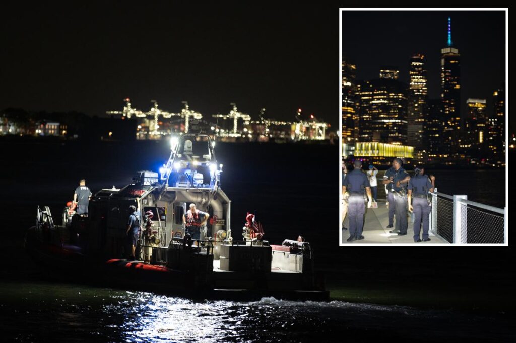 Boat overturns off Liberty Island coast; woman and child in critical condition