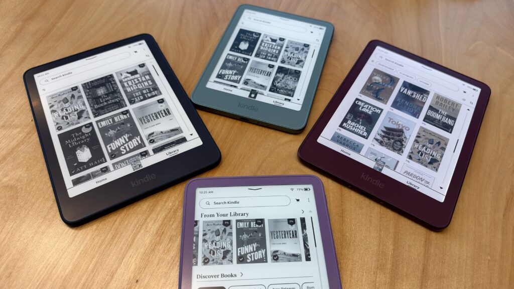 Amazon Rolls Out a Cornucopia of New Kindle E-Readers