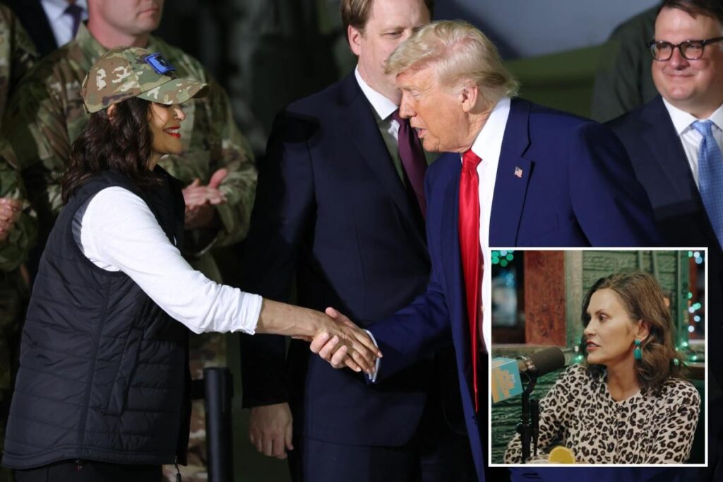 Michigan Gov. Gretchen Whitmer credits Trump for delivering project that Biden couldn’t get over finish line