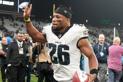 Eagles’ Saquon Barkley doubts Giants fans will direct boos at him during return to MetLife Stadium