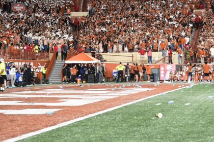 Texas fined 0,000 for fans throwing debris on field, ‘required’ to find those who did so