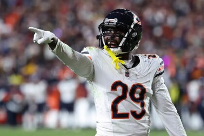 Bears’ Tyrique Stevenson taunts Commanders fans before Jayden Daniels’ miracle touchdown