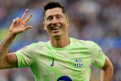 Alaves 0-3 Barcelona – Robert Lewandowski bags hat-trick as Barca swagger past hosts in La Liga clash