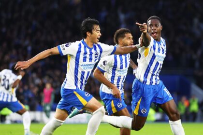 Brighton 3-2 Tottenham – Hosts roar back for thrilling Premier League win as Spurs throw away two-goal lead