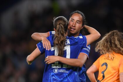 Chelsea 3-2 Real Madrid – Chelsea hold firm to beat Real Madrid in nervy five-goal battle in UWCL opener