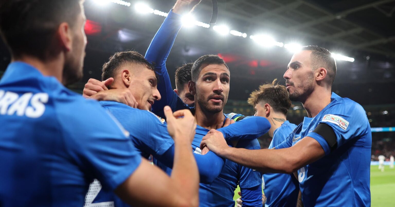 England 1-2 Greece: Vangelis Pavlidis double sinks Lee Carsley’s Three Lions despite Jude Bellingham strike