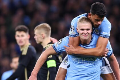 Manchester City 5-0 Sparta Prague: Erling Haaland scores stunner as Citizens hit five in UEFA Champions League