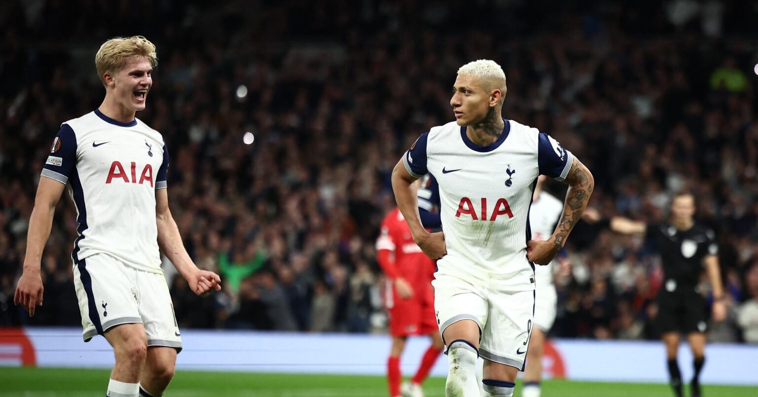 Tottenham 1-0 AZ Alkmaar: Spurs remain perfect in Europa League as Richarlison scores penalty in comfortable win