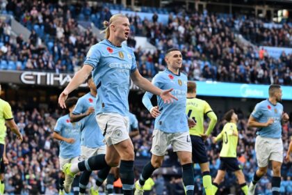 Manchester City 1-0 Southampton: Erling Haaland scores to move Cityzens top with win against struggling Saints