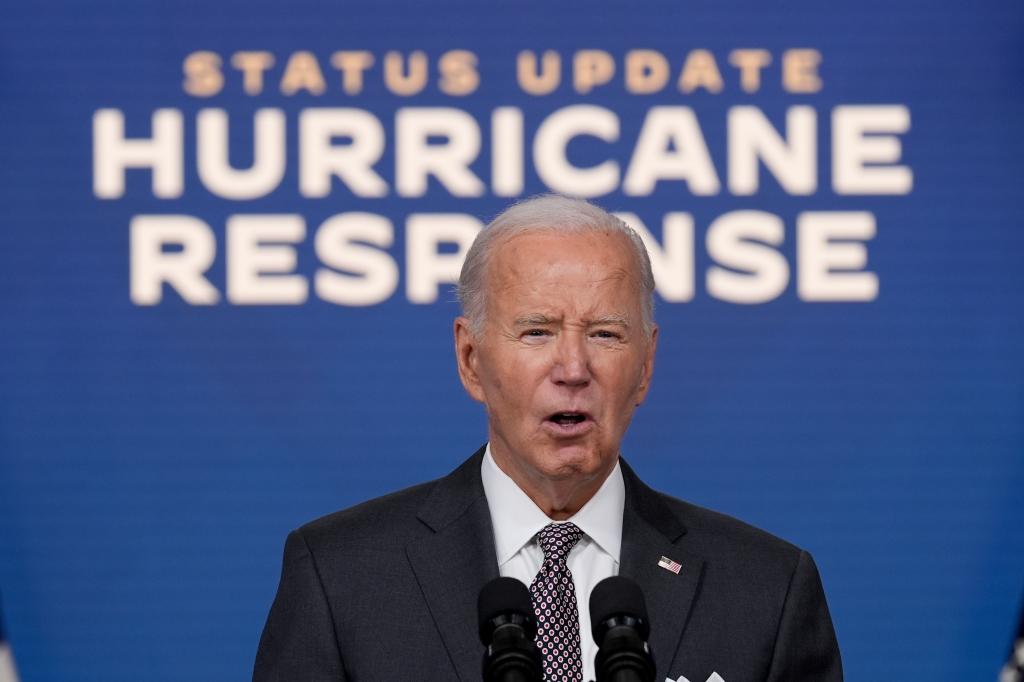 Biden says hurricane relief workers ‘received death penalties’ in latest embarrassing gaffe