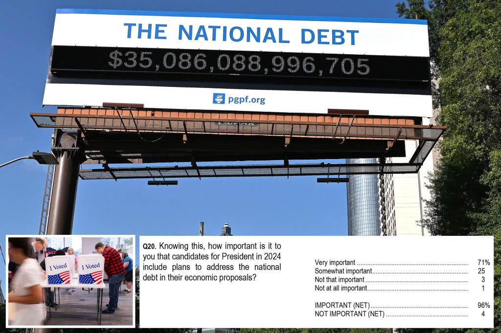 Most battleground voters fret about national debt: ‘Critical campaign issue’