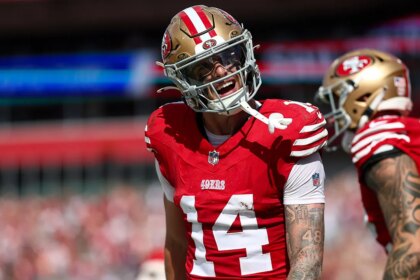 49ers’ Brock Purdy lauds Ricky Pearsall as ‘toughest guy I know’ after breakthrough touchdown