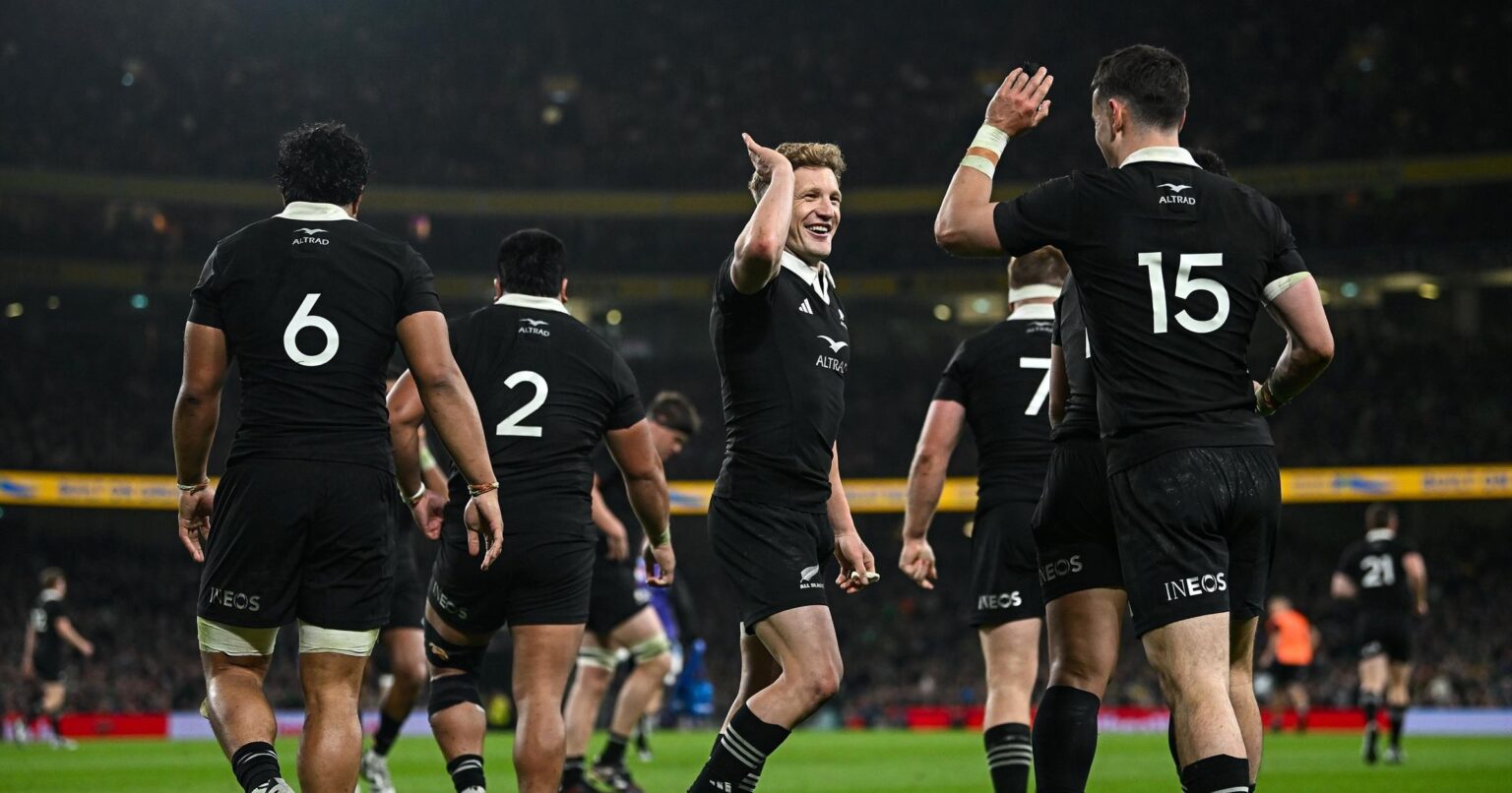 Ireland 13-23 New Zealand: All Blacks overpower hosts to claim back-to-back wins in Autumn Nations Series