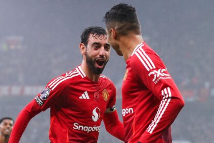 Manchester United 3-0 Leicester City – Red Devils seal easy win with Bruno Fernandes and Alejandro Garnacho on target