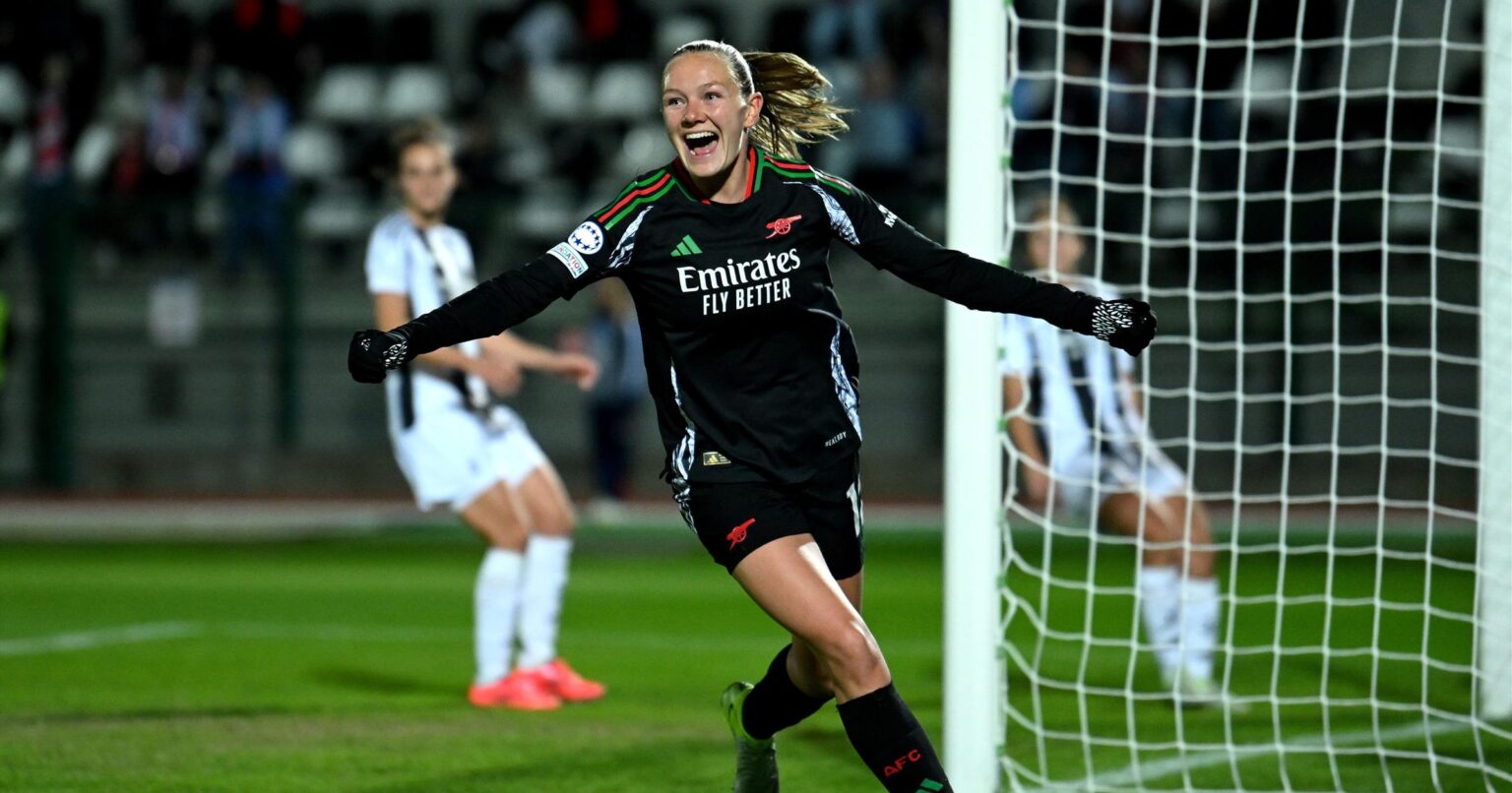 Juventus 0-4 Arsenal: Gunners dominate in UEFA Women’s Champions League as Renee Slegers extends unbeaten start