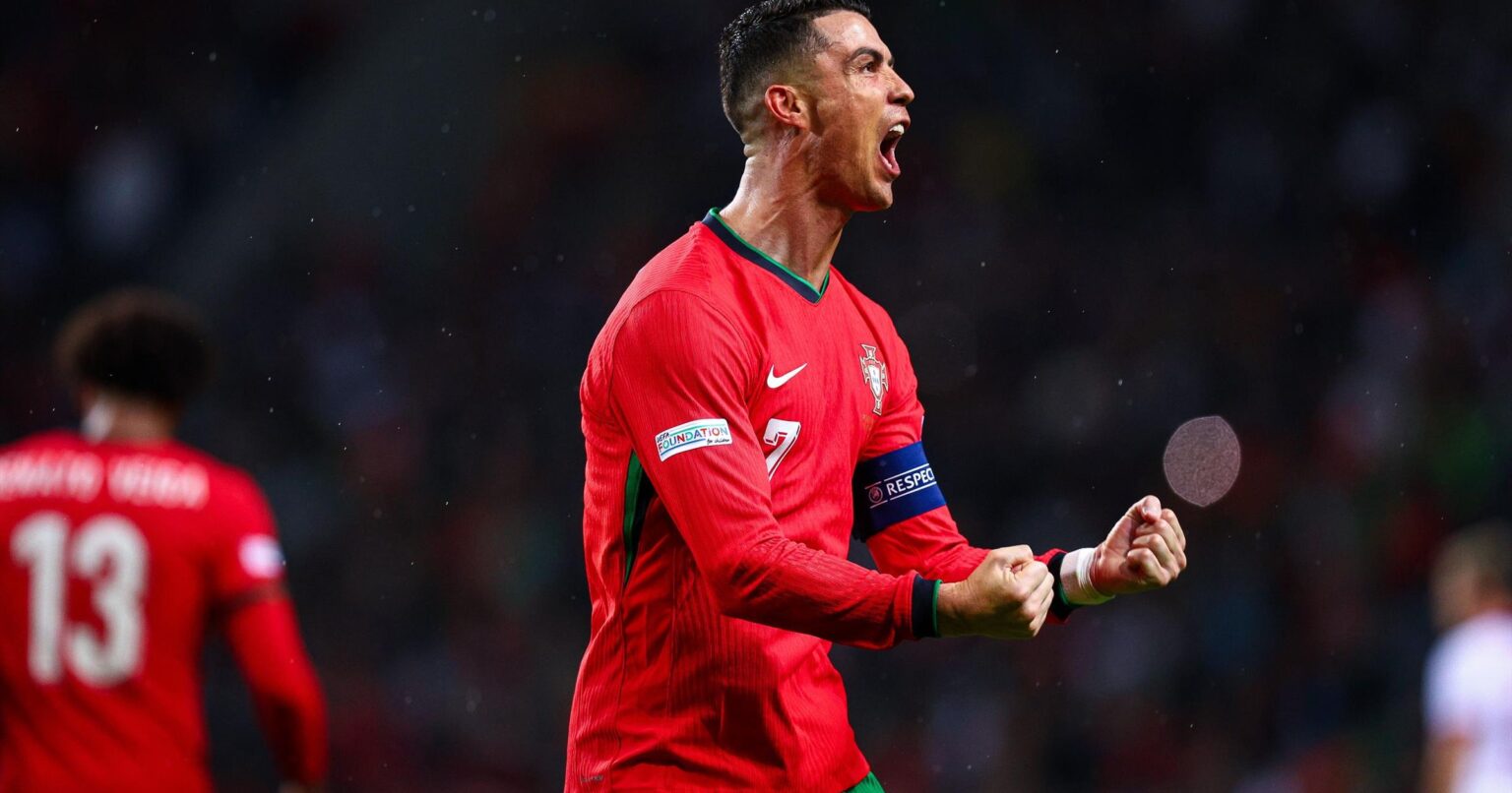 Portugal 5-1 Poland: Cristiano Ronaldo and Bruno Fernandes on target as UEFA Nations League knockout spot clinched