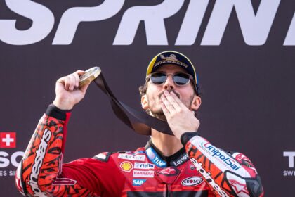 Francesco Bagnaia keeps MotoGP world title alive with win in Barcelona Grand Prix Sprint Race