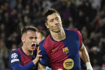 Barcelona 3-0 Stade Brestois – Robert Lewandowski scores 100th UEFA Champions League goal in comfortable win