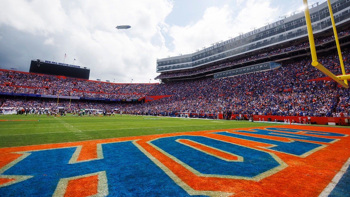 A general view of Ben Hill Griffin Stadium