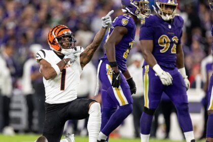 Bengals’ Ja’Marr Chase backs Zac Taylor’s decision to go for win against Ravens: ‘I agree with it 100%’