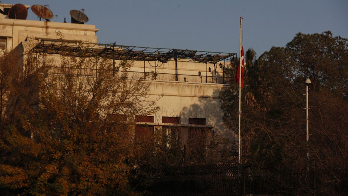 Turkey reopens its embassy in Syria for the first time in 12 years