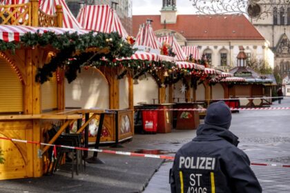 Saudi doctor charged with murder in Germany’s Christmas market attack