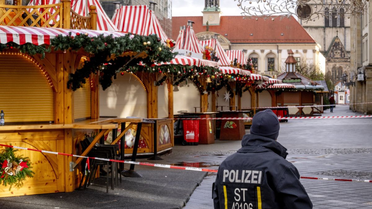 Saudi doctor charged with murder in Germany’s Christmas market attack