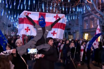 Protests in Georgia near their one-month mark