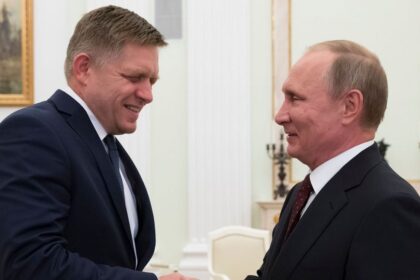 Slovakia’s prime minister has controversial talks with Putin in Moscow