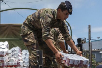 French troops deliver aid to Mayotte ahead of President Macron’s visit