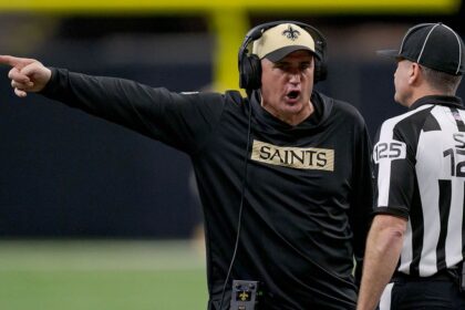 Saints coach Darren Rizzi unleashes wrath on punter after play vs Giants