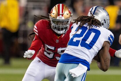 49ers’ De’Vondre Campbell’s refusal to enter game likely to lead to suspension: report