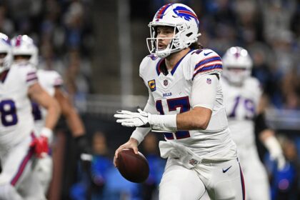 Josh Allen dazzles in Bills’ win over Lions in high-scoring bout