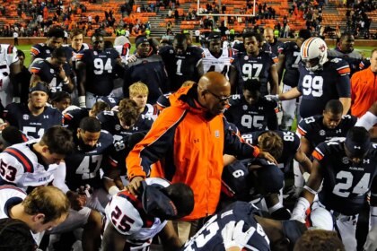 Auburn football team chaplain dies in Alabama lake incident