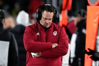 Indiana’s Curt Cignetti explains head-scratching call to punt in loss to Notre Dame: ‘Didn’t want to do it’