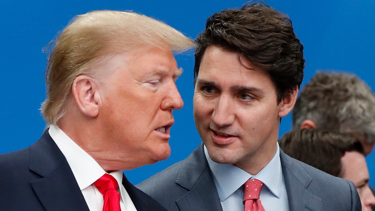 President Trump and Canadian Prime Minister Justin Trudeau