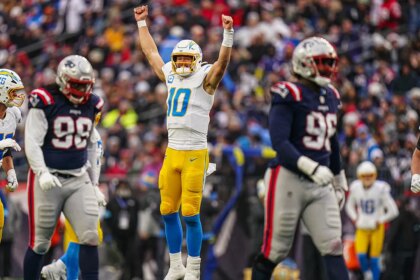 Chargers rout Patriots in blowout victory to clinch playoff berth