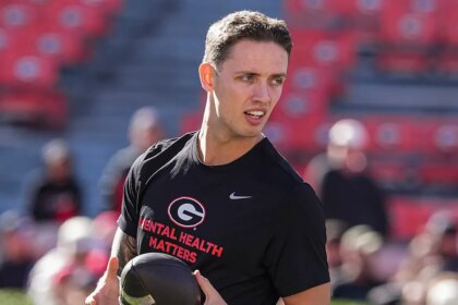 Hanna Cavinder praises boyfriend Carson Beck as Georgia star declares for NFL Draft