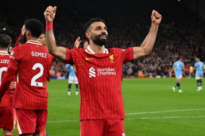 Liverpool 2-0 Manchester City: Hosts down Pep Guardiola’s men to open up 11-point gap on reigning Premier League champs