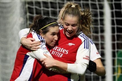 Arsenal 3-2 Bayern Munich: Gunners win thriller to top UEFA Women’s Champions League group