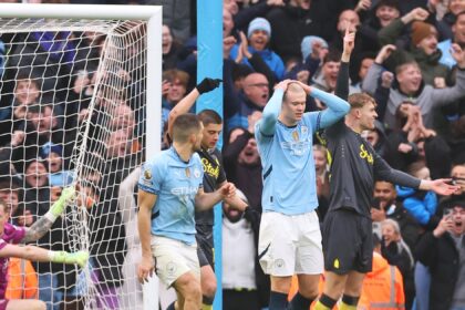 Manchester City 1-1 Everton: Erling Haaland misses penalty as champions held to frustrating draw by Toffees