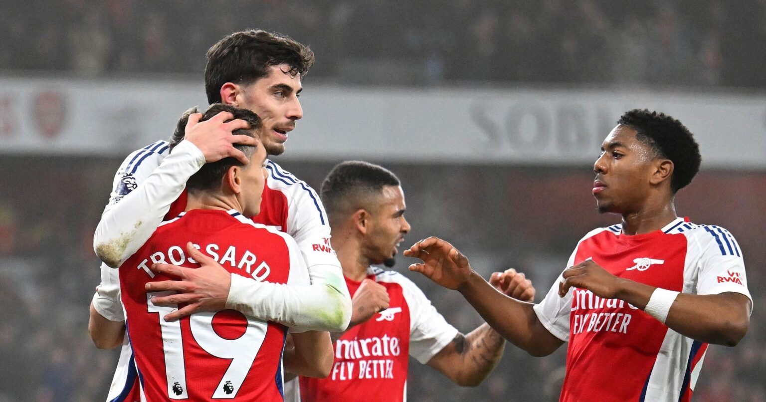 Arsenal 1-0 Ipswich Town: Kai Havertz scores winner as Gunners climb into second in Premier League with narrow win