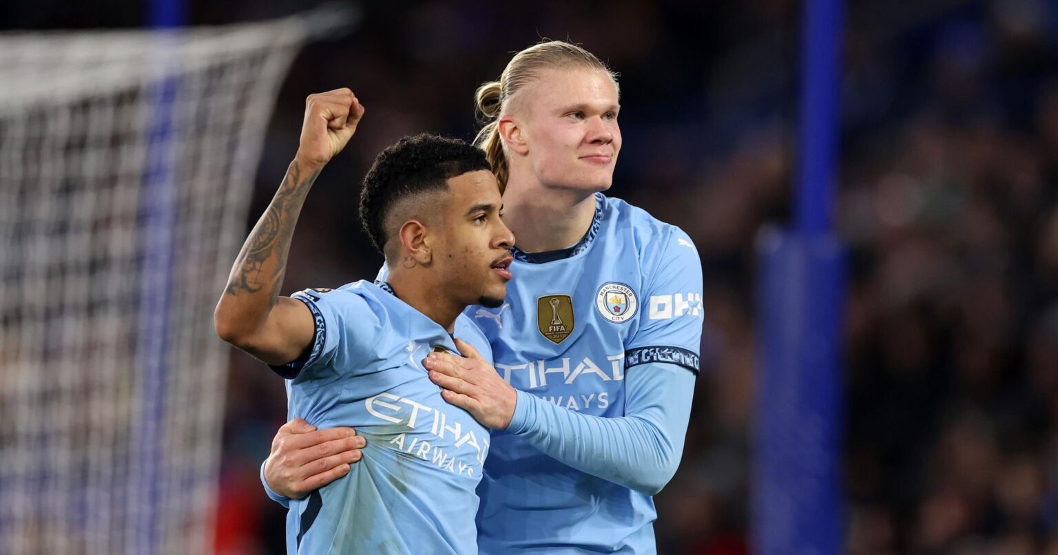 Leicester City 0-2 Manchester City – Erling Haaland and Savinho goals help Citizens to much-needed Premier League win